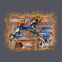 Aztec Leopard Cowhide Wood Western Background Vintage Hoodie | Teevron