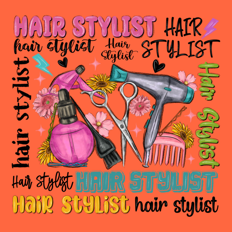 Hair Stylist Typography Premium Hoodie by MaliasSmallBusiness | Teevron