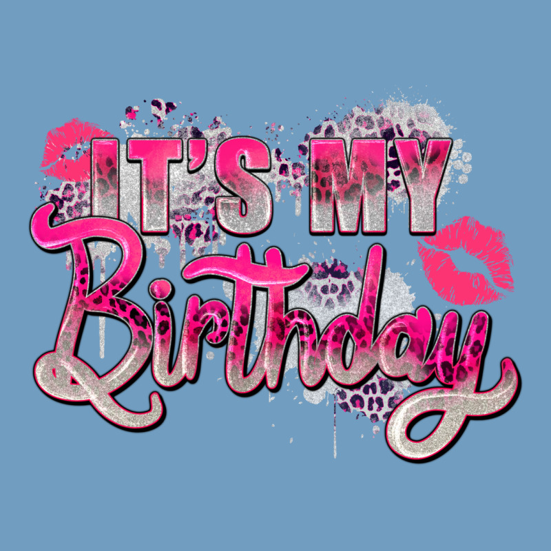Pink It's My Birthday Urban Heavy Tee by Zillion Design Studio | Teevron
