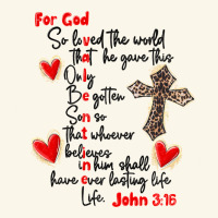 For God So Loved The World Premium Hoodie | Teevron