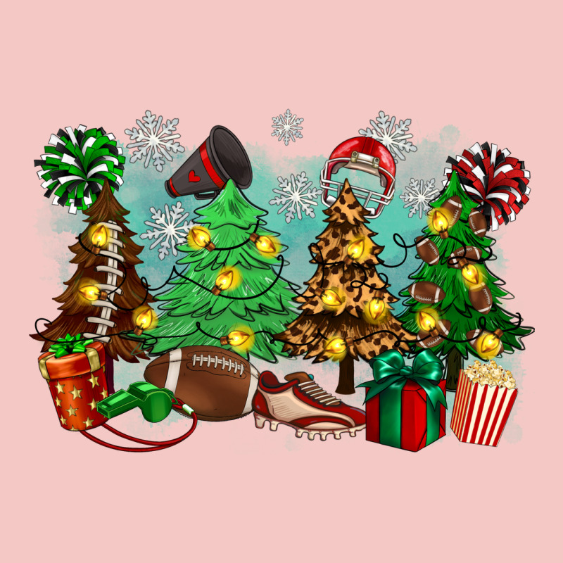Christmas Trees With Football Urban Heavy Tee by Zillion Design Studio | Teevron