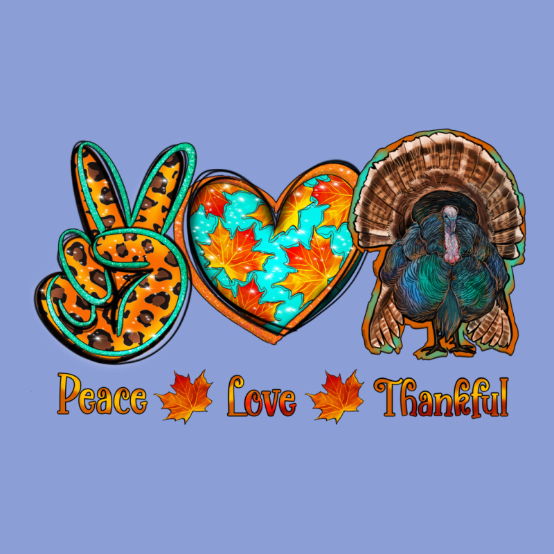 Peace Love Thankful Long Sleeve Tee by RanaPortraitStore | Teevron