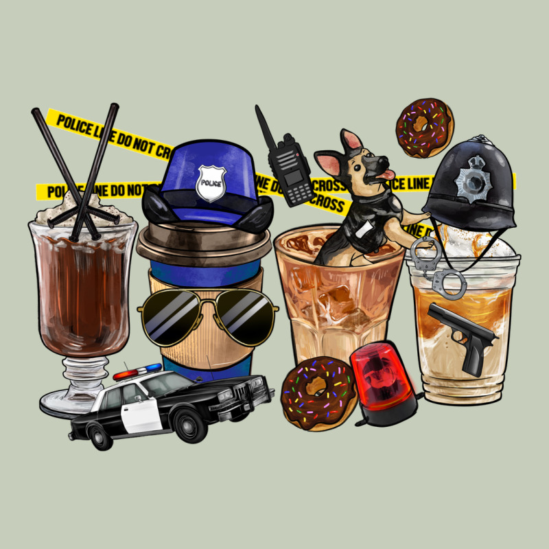 Police Coffee Cups Classic Tee by FaDigitalArtStudio | Teevron