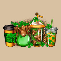 Longhaired Cow St Patricks Coffee Heavyweight Hoodie | Teevron