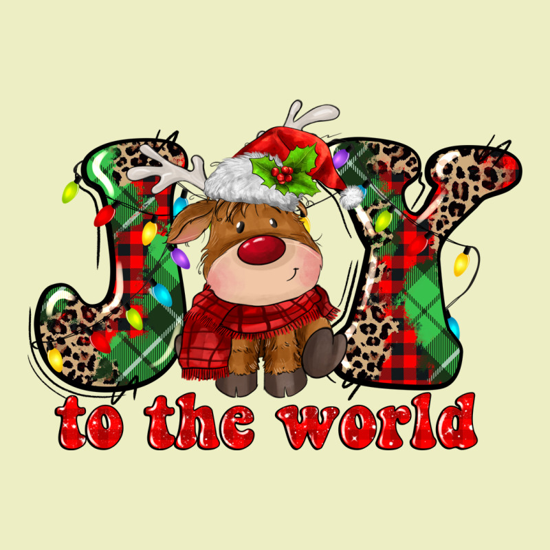 Joy To The World Christmas Deer Urban Hoodie by MaliasSmallBusiness | Teevron