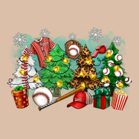 Christmas Trees With Baseball Urban Heavy Tee | Teevron