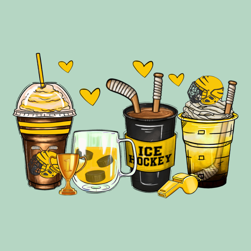 Ice Hockey Coffee Cups Classic Tee by Zillion Design Studio | Teevron