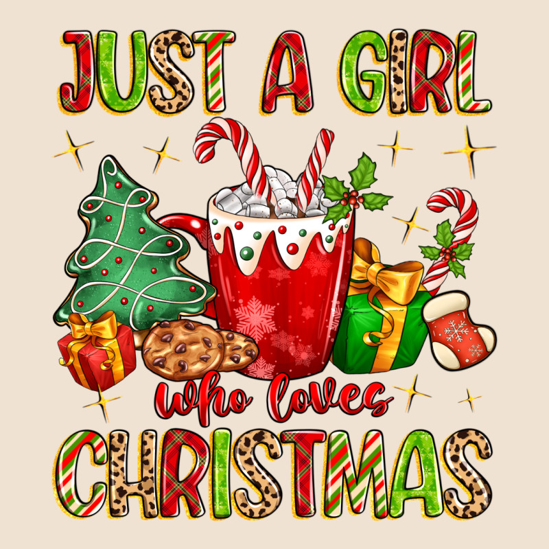 Just A Girl Who Loves Christmas Urban Hoodie by MaliasSmallBusiness | Teevron