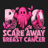Boo Scare Away Breast Cancer Classic Tee | Teevron