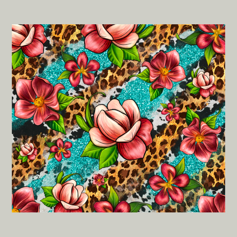 Tropical Flowers Heavyweight Hoodie by Artiststas | Teevron