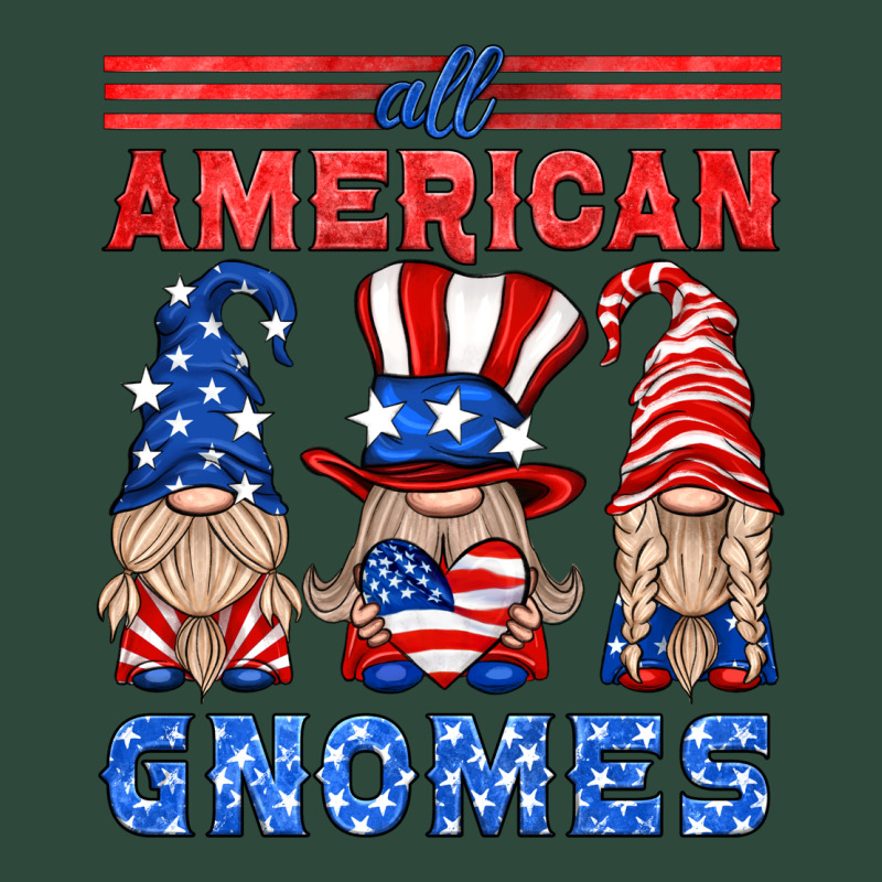 All American Gnomes Zipper Hoodie by HRA Design Shop | Teevron