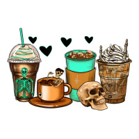 Skeleton Coffee Cups Classic Tee | Teevron