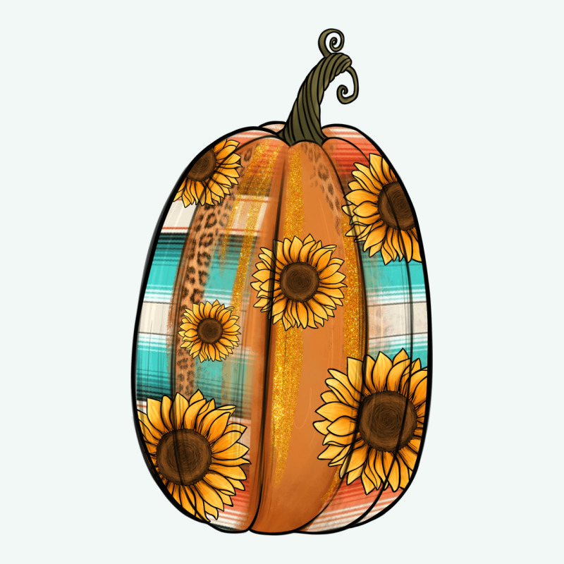 Serape Sunflower Pumpkin Premium Hoodie by NancyCooperArtShop | Teevron