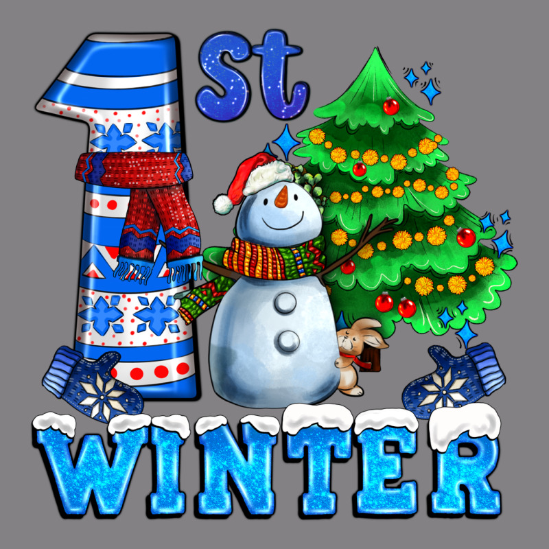 First Winter With Snowman Heavyweight Hoodie by AdoDesignShop | Teevron