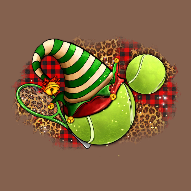 Tennis Christmas With Racket And Hat Zipper Hoodie by FaDigitalArtStudio | Teevron