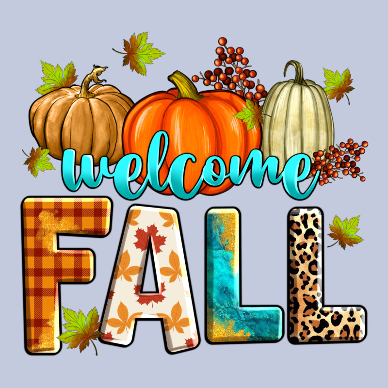 Welcome Fall Long Sleeve Tee by Zillion Design Studio | Teevron