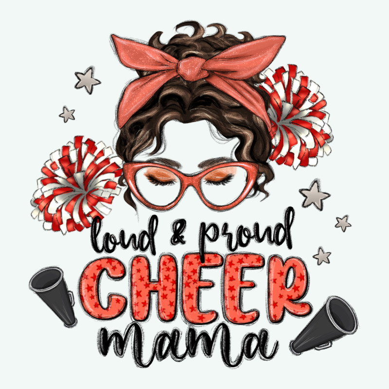 Loud&proud Mama Messy Bun Premium Hoodie by MaliasSmallBusiness | Teevron