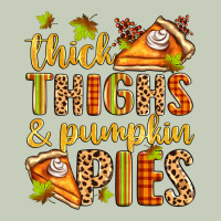 Thick Thighs And Pumpkin Pies Long Sleeve Tee | Teevron