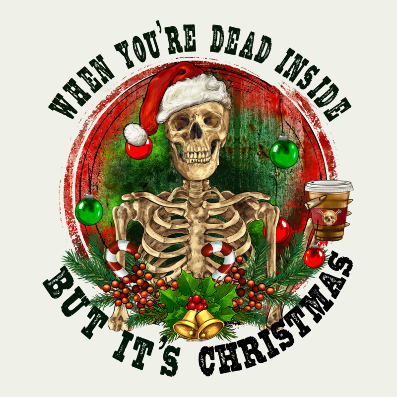 When You're Dead Inside But It's Christmas Urban Heavy Tee by RanaPortraitStore | Teevron