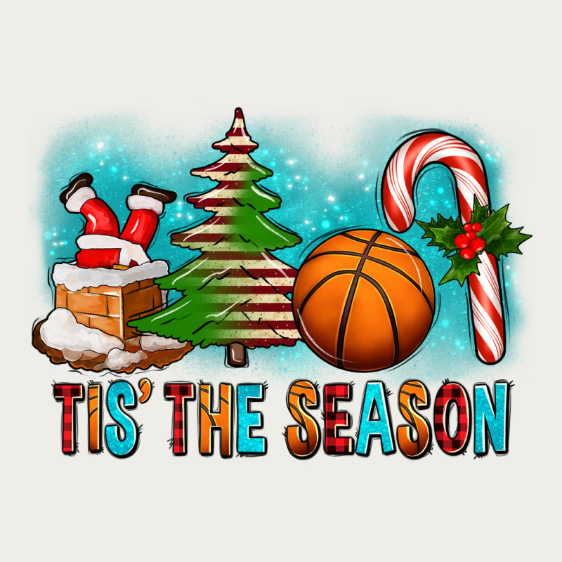 Tis The Season Christmas With Basketball And Candy Cane Zipper Hoodie by FaDigitalArtStudio | Teevron