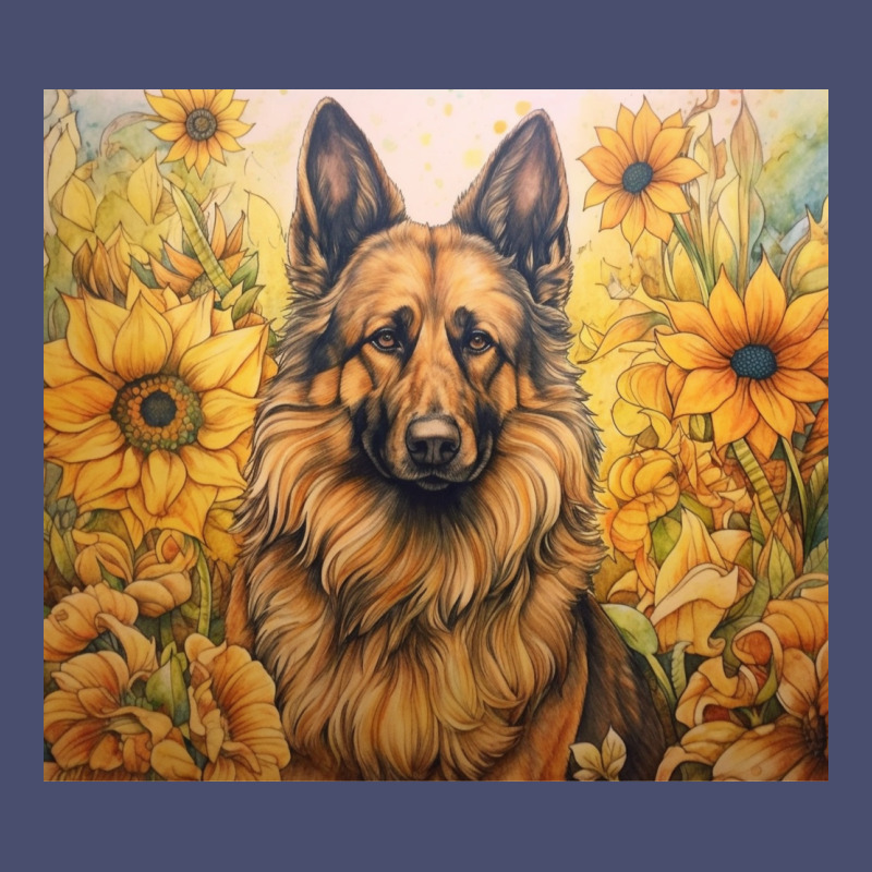 German Shepherd Vintage Tee by Unal Design | Teevron