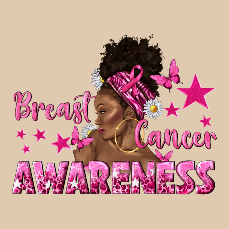 Breast Cancer Awareness With Afro Woman Classic Tee by texasbilliewilder | Teevron