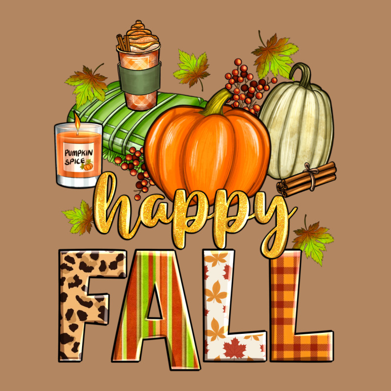 Happy Fall Long Sleeve Tee by Zillion Design Studio | Teevron