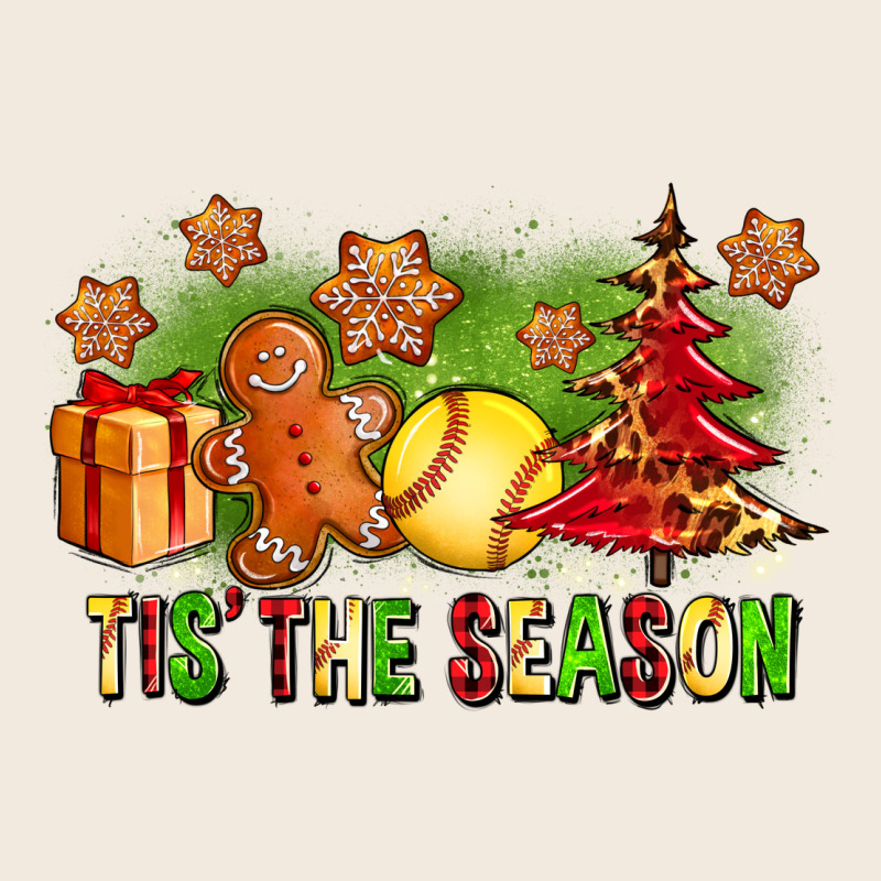 Tis The Season Christmas With Softball And Gingerbread Man Zipper Hoodie by FaDigitalArtStudio | Teevron