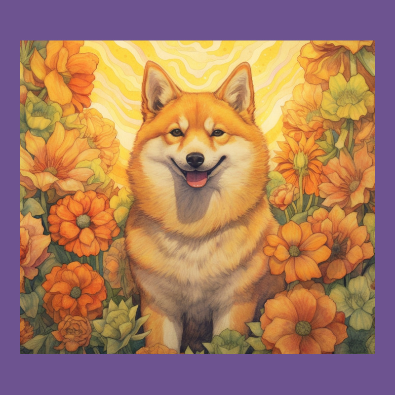 Shiba Inu Vintage Tee by Unal Design | Teevron