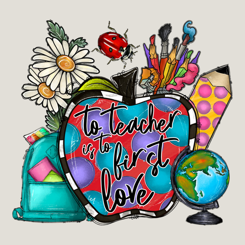 To Teacher Is To First Love Heavy Core Tee by CowhideDigitalArt | Teevron