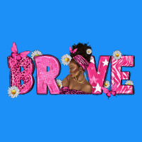Breast Cancer Brave With Afro Woman Classic Tee | Teevron