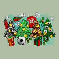 Christmas Trees With Tennis Urban Heavy Tee | Teevron