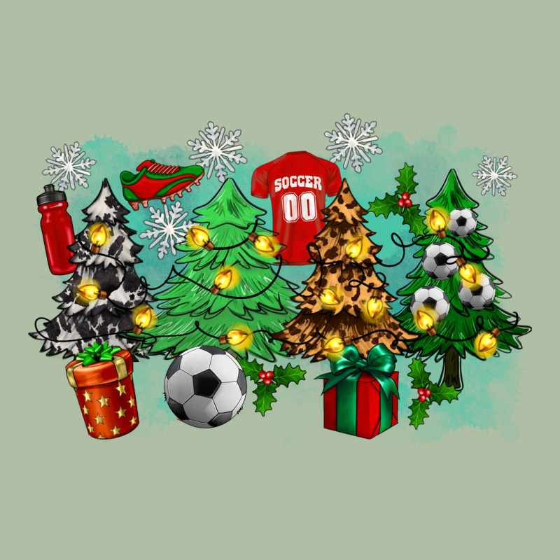 Christmas Trees With Tennis Urban Heavy Tee by Zillion Design Studio | Teevron