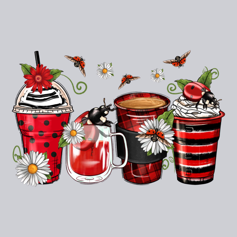 Ladybug Coffee Cups Classic Tee by Zillion Design Studio | Teevron
