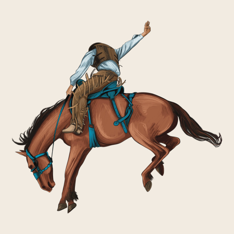 Bucking Bronco Cowboy Rodeo Premium Sweatshirt by Artiststas | Teevron