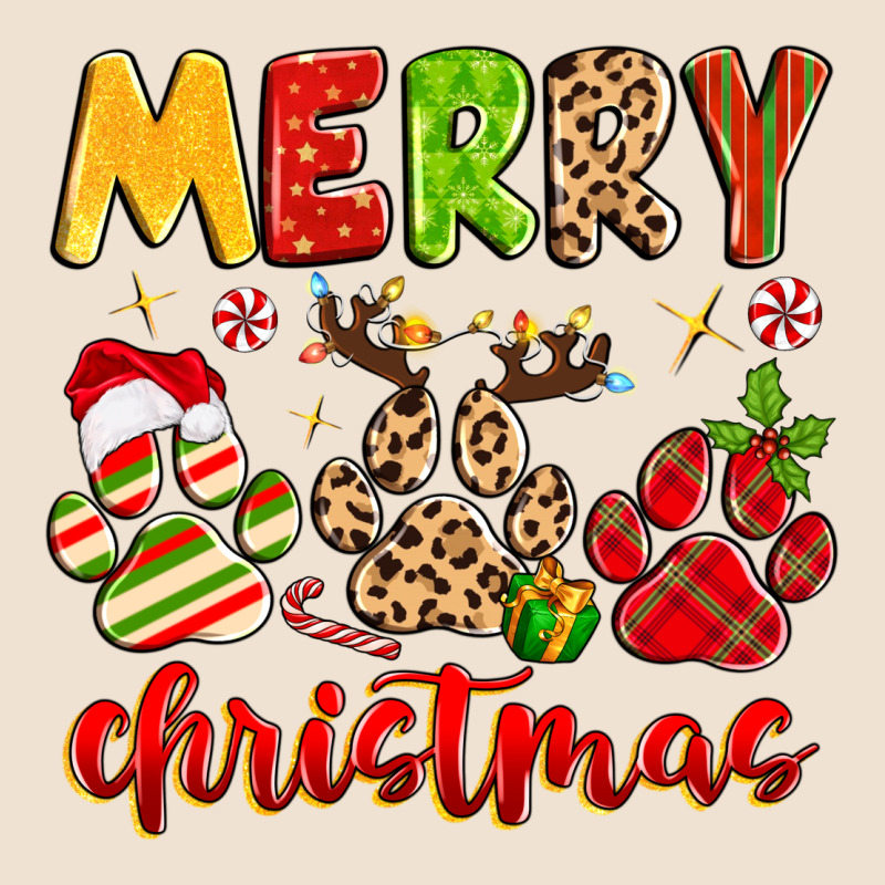 Merry Christmas Paws Urban Hoodie by MaliasSmallBusiness | Teevron