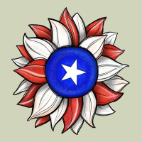 Sunflower Puerto Rico Flag Heavyweight Hoodie | Teevron