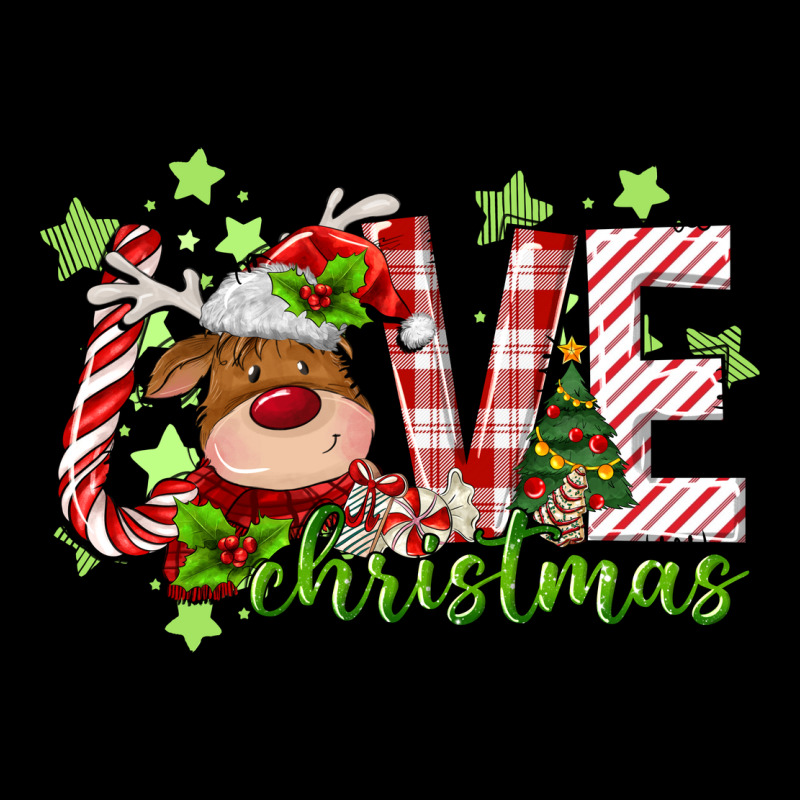 Love Christmas Deer Urban Hoodie by MaliasSmallBusiness | Teevron