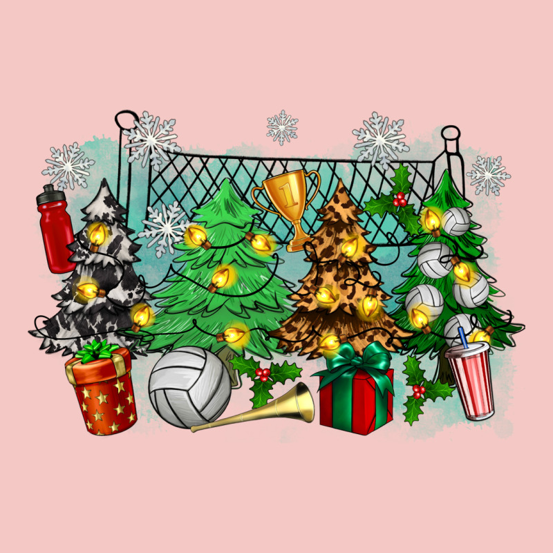 Christmas Trees With Tennis Urban Heavy Tee by Zillion Design Studio | Teevron