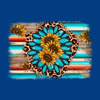 Gemstone Sunflower Background Premium Sweatshirt | Teevron