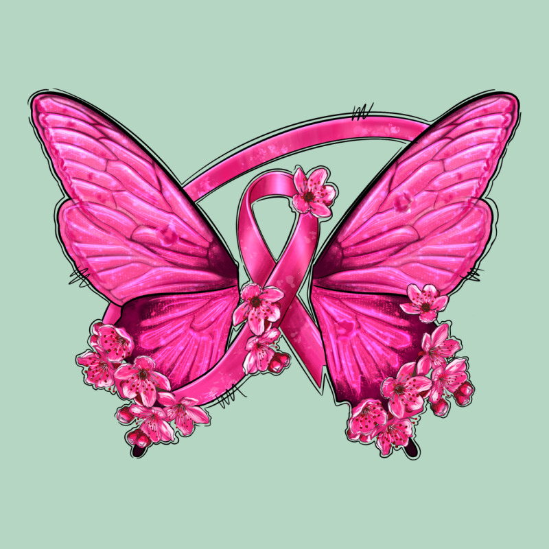 Breast Cancer Butterfly Classic Tee by texasbilliewilder | Teevron