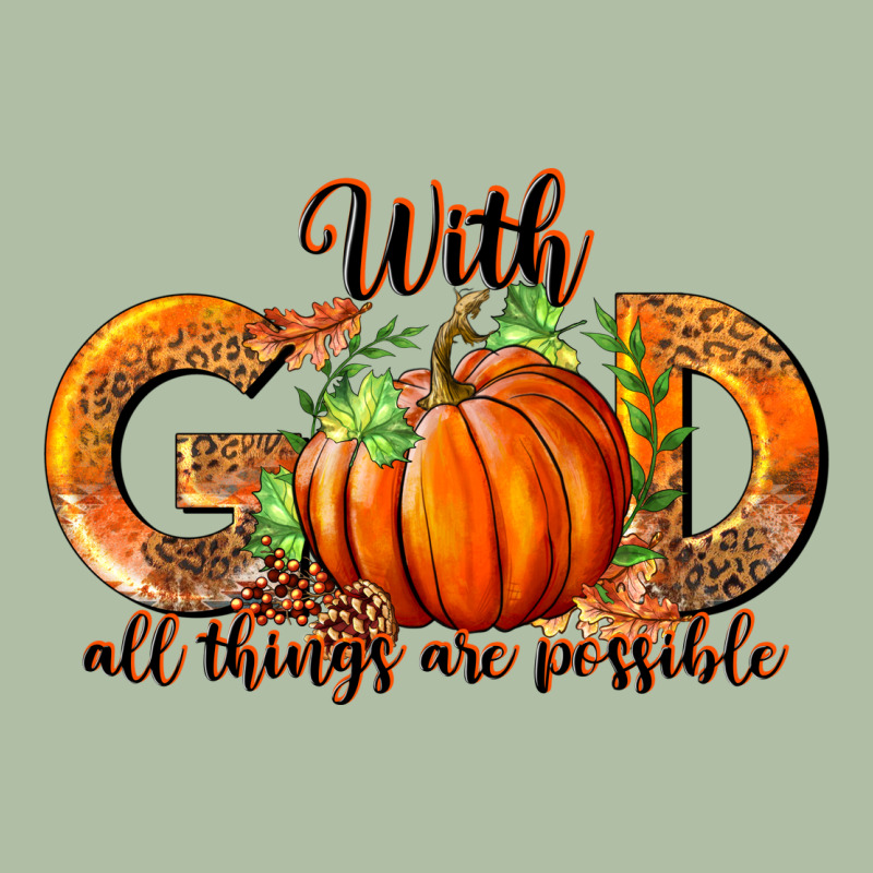 With God All Thing Are Possible Urban Heavy Tee by RanaPortraitStore | Teevron