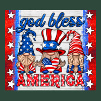 God Bless America Gnomes Zipper Hoodie | Teevron