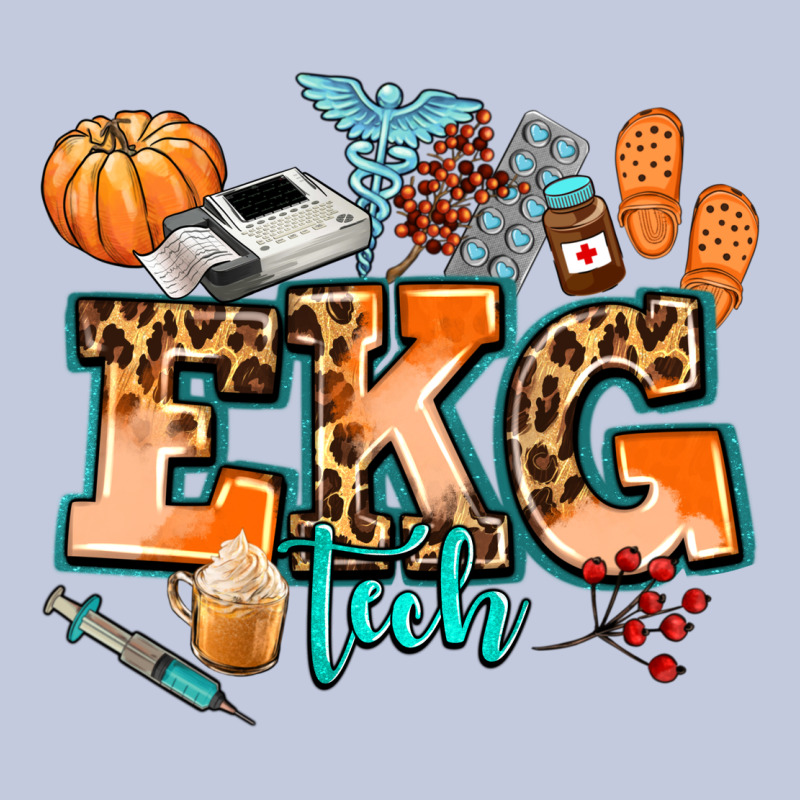 Ekg Tech Fall Long Sleeve Tee by AdoDesignShop | Teevron