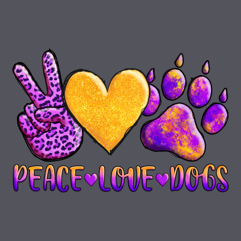 Peace Love Dogs Vintage Hoodie by AdoDesignShop | Teevron