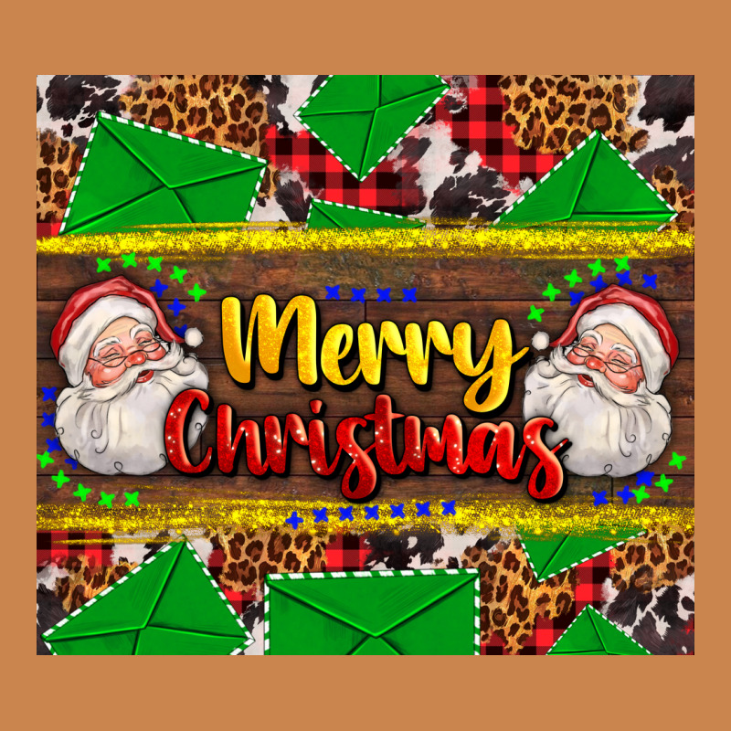 Merry Christmas With Santa Claus Heavyweight Hoodie by AdoDesignShop | Teevron