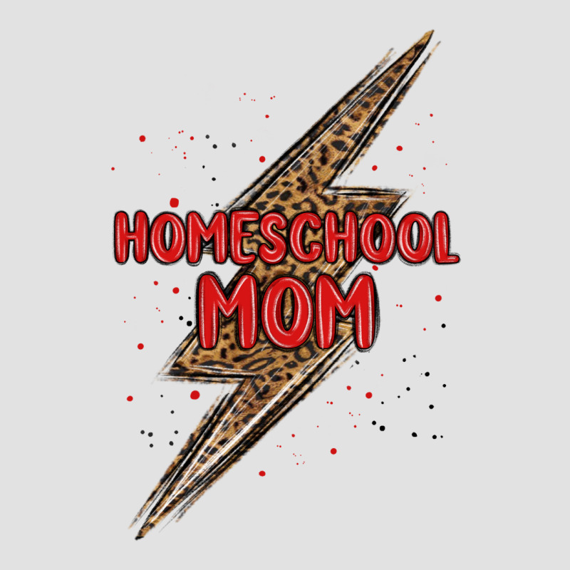 Homeschool Mom Lightning Bolt Premium Hoodie by MaliasSmallBusiness | Teevron