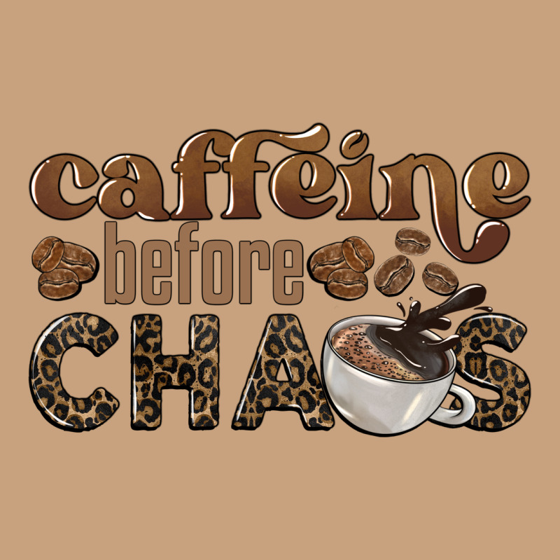 Caffeine Before Chaos Vintage Tee by BarkalooDesign | Teevron
