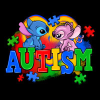 Autism Stitch With Lilo Ladies Tee | Teevron