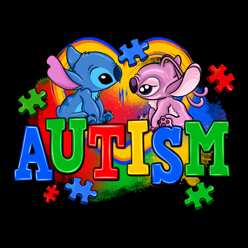 Autism Stitch With Lilo Ladies Tee by AdoDesignShop | Teevron